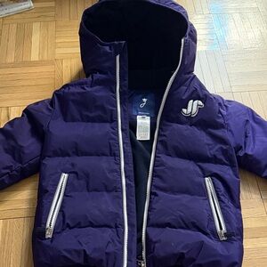 Jacadi Kids Purple Puffer Jacket